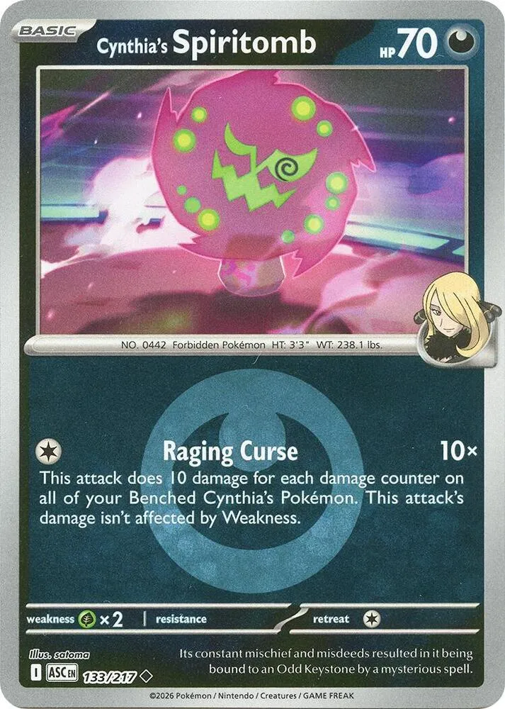 Cynthia's Spiritomb — ME: Ascended Heroes — Pokémon
