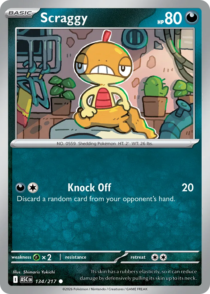 Scraggy — ME: Ascended Heroes — Pokémon