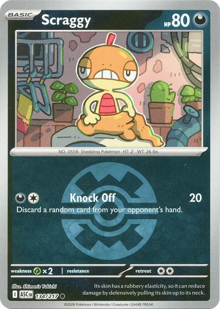 Scraggy — ME: Ascended Heroes — Pokémon
