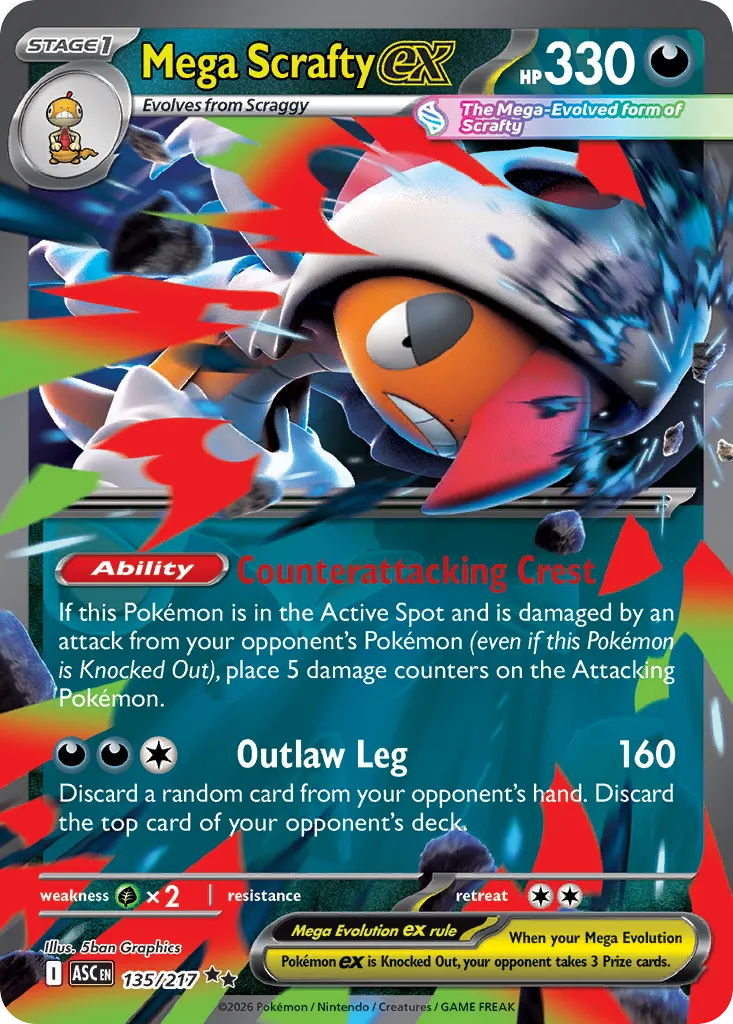 Mega Baggaïd ex — ME: Ascended Heroes — Pokémon