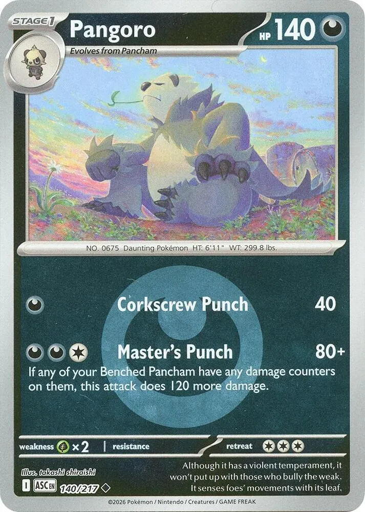 Pandarbare — ME: Ascended Heroes — Pokémon