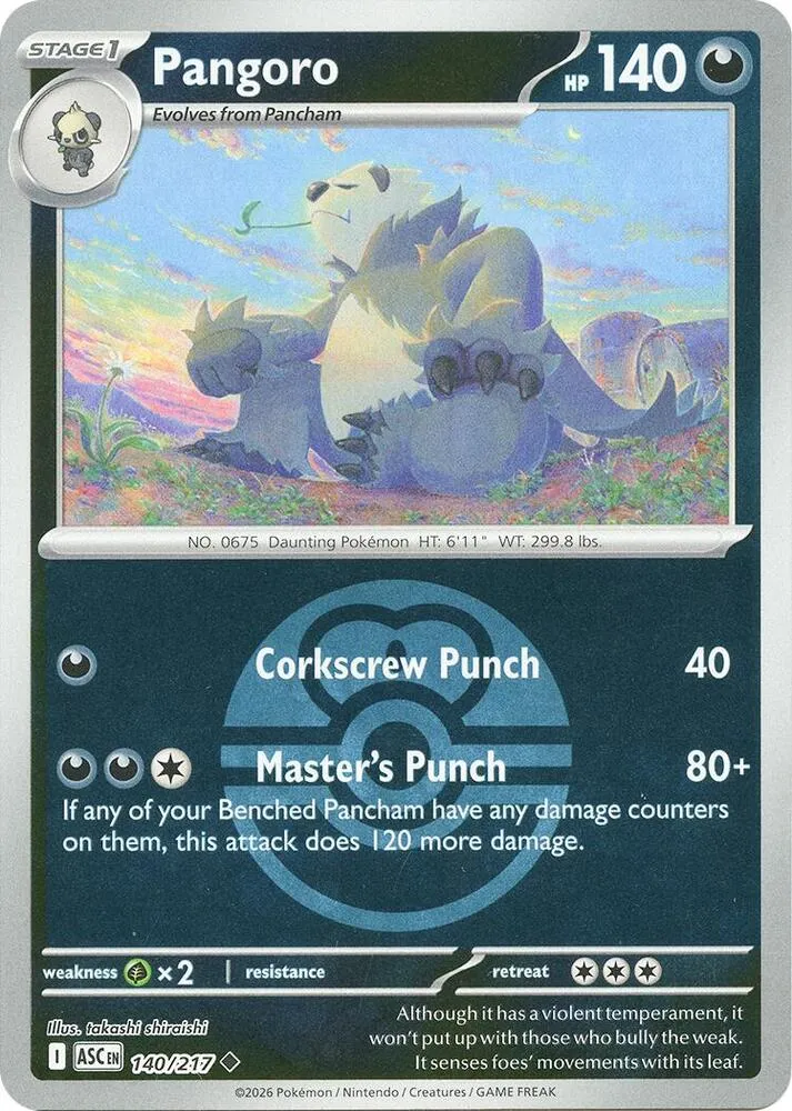 Pangoro — ME: Ascended Heroes — Pokémon
