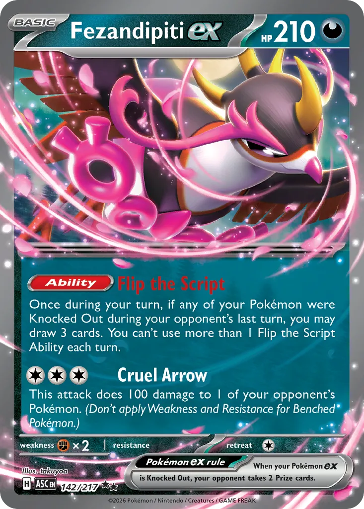 Fezandipiti ex — ME: Ascended Heroes — Pokémon