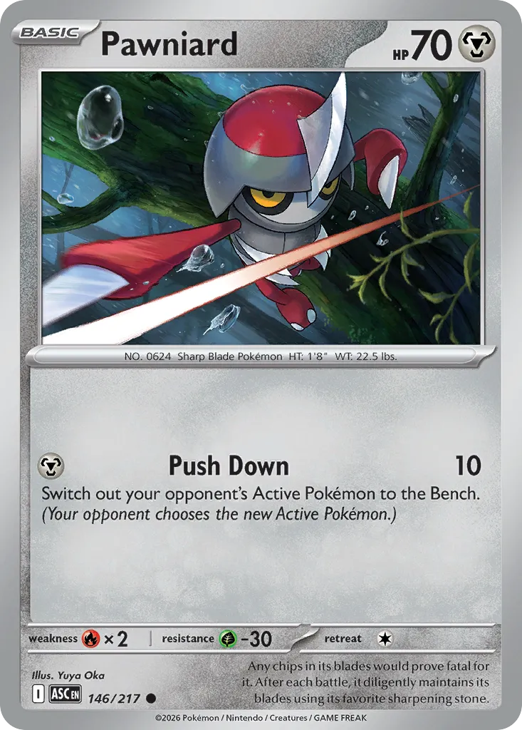 Pawniard — ME: Ascended Heroes — Pokémon
