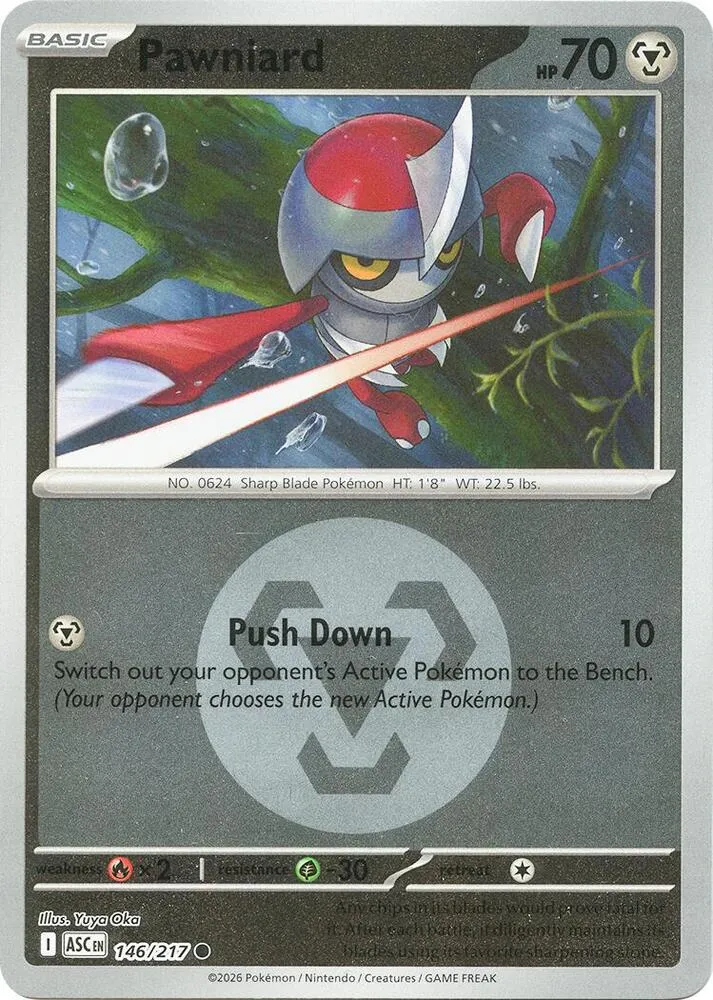 Pawniard — ME: Ascended Heroes — Pokémon