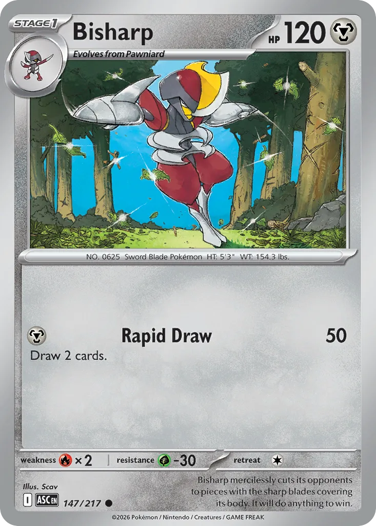 Bisharp — ME: Ascended Heroes — Pokémon