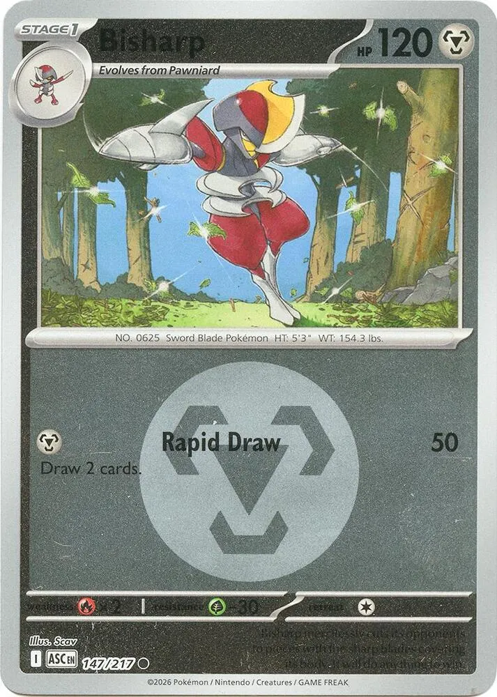 Bisharp — ME: Ascended Heroes — Pokémon