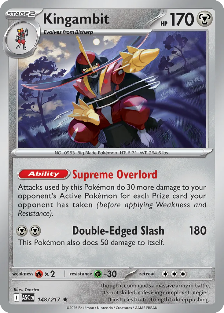 Kingambit — ME: Ascended Heroes — Pokémon