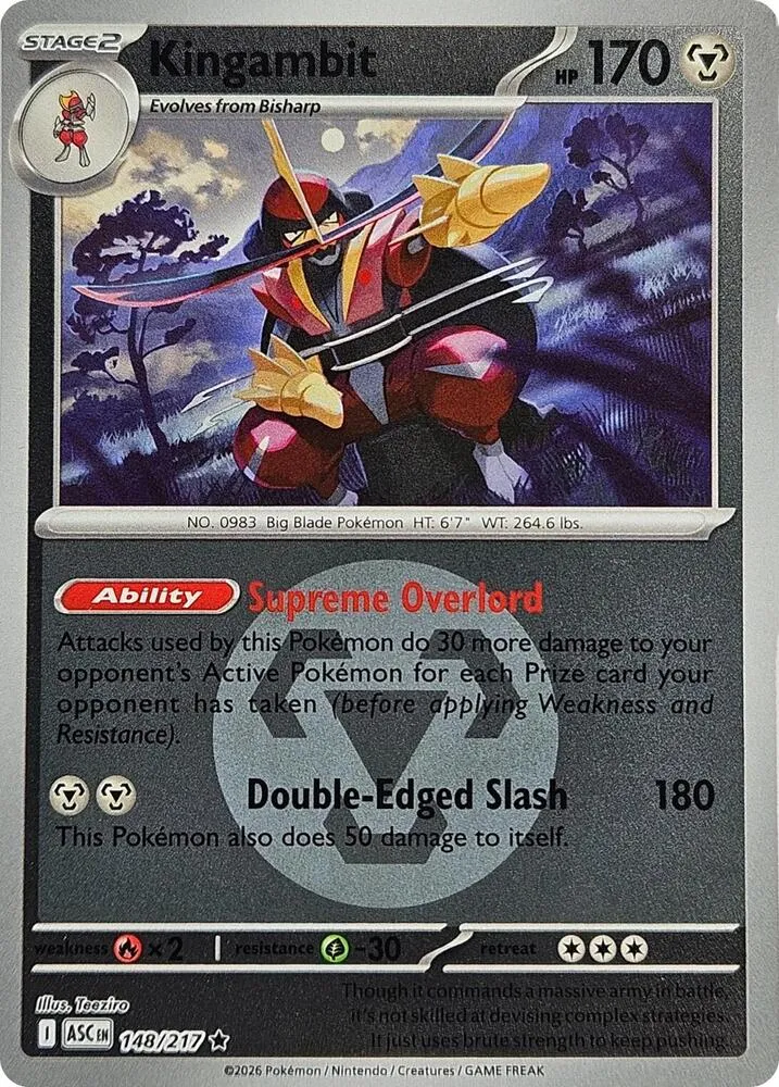 Kingambit — ME: Ascended Heroes — Pokémon