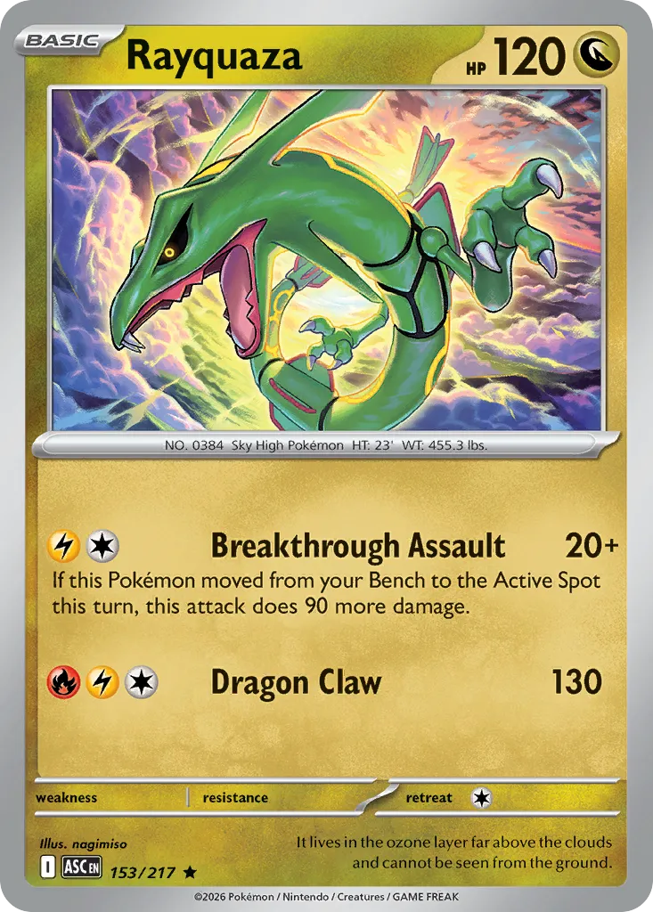 Rayquaza — ME: Ascended Heroes — Pokémon