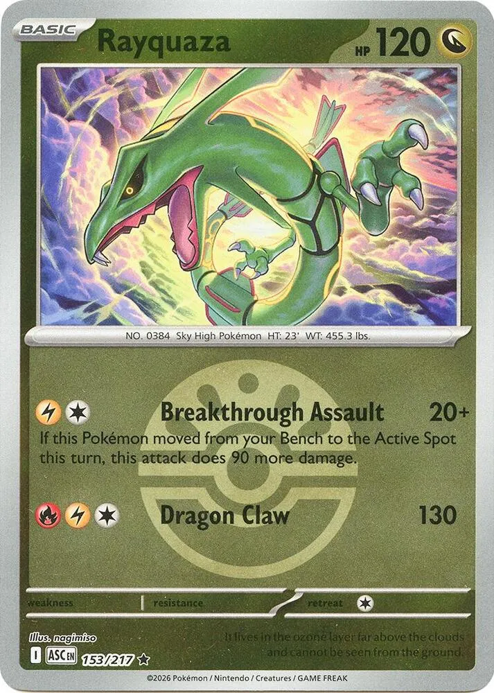 Rayquaza — ME: Ascended Heroes — Pokémon