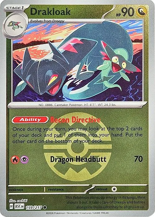 Dispareptil — ME: Ascended Heroes — Pokémon