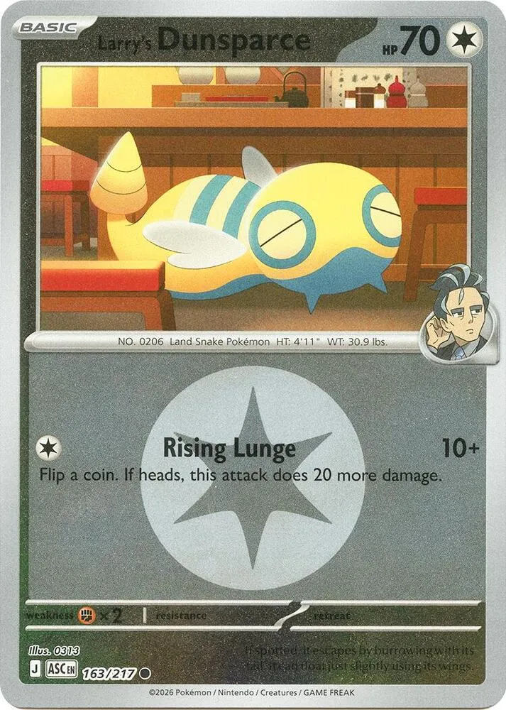 Larry's Dunsparce — ME: Ascended Heroes — Pokémon