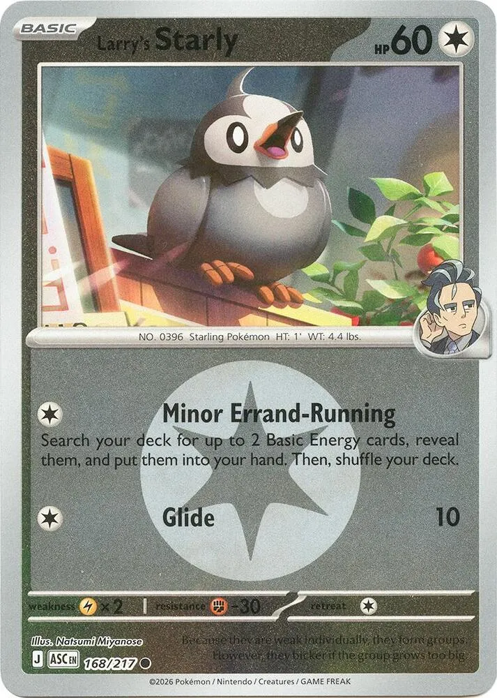 Larry's Starly — ME: Ascended Heroes — Pokémon