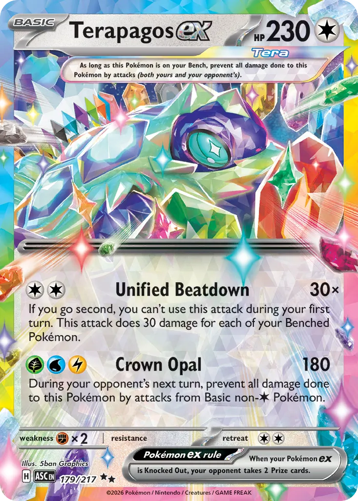 Terapagos ex — ME: Ascended Heroes — Pokémon