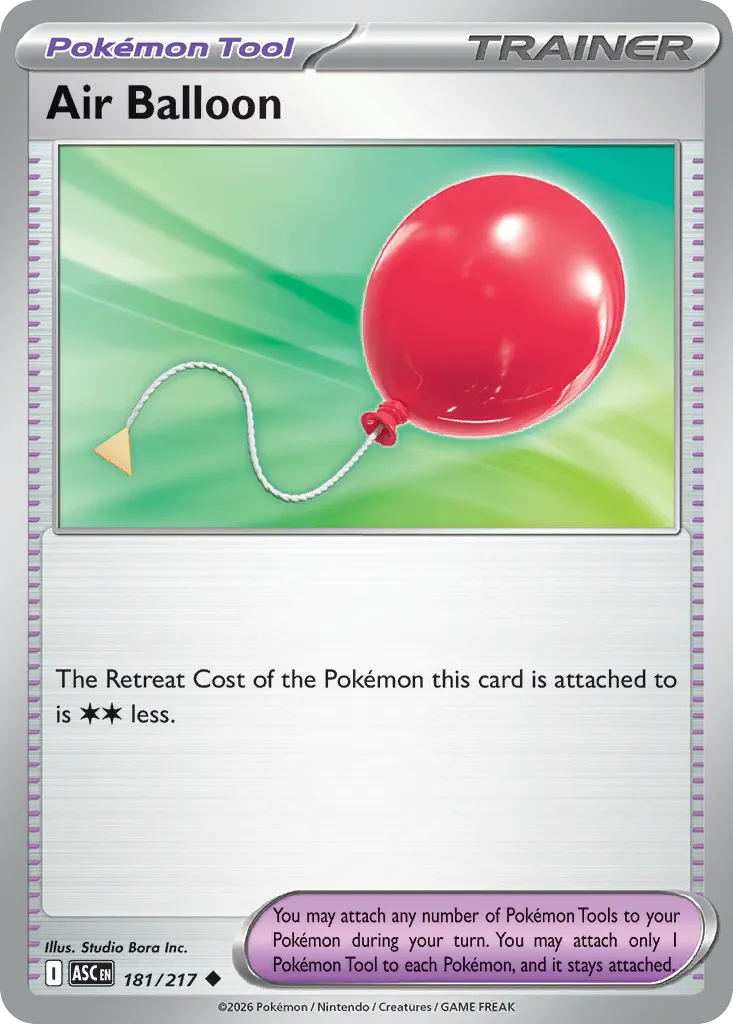 Ballon — ME: Ascended Heroes — Pokémon