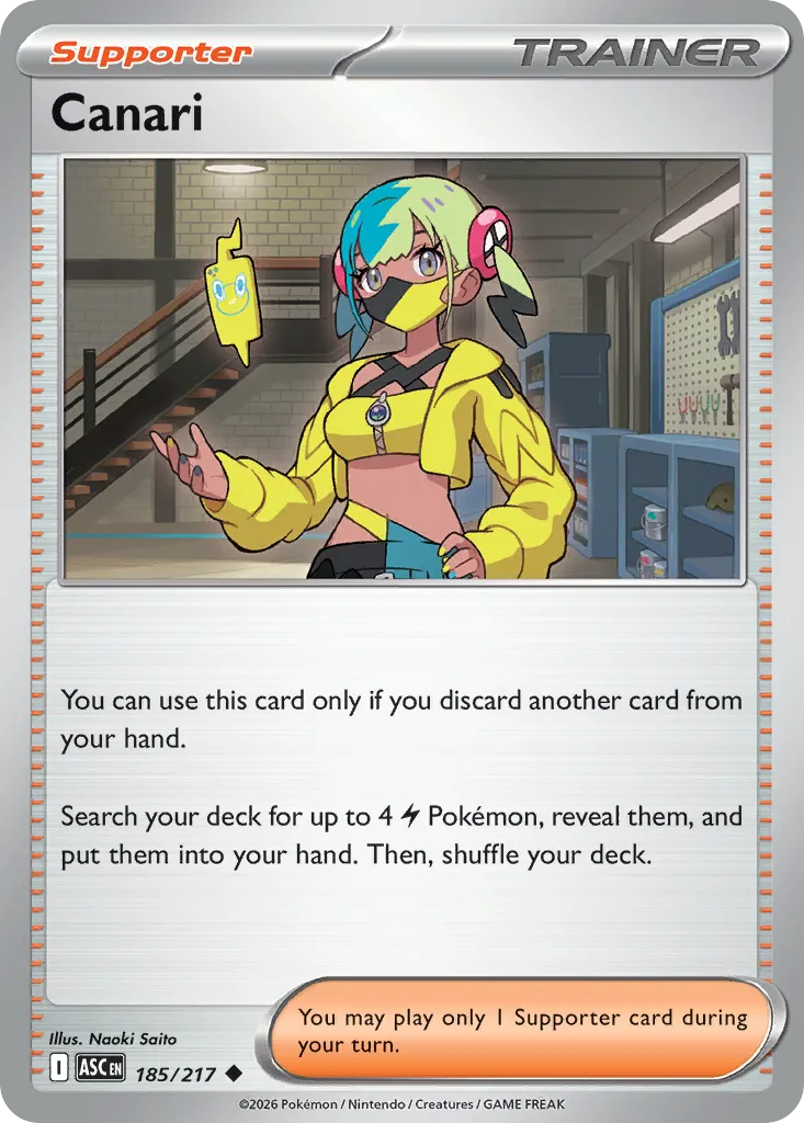 Canari — ME: Ascended Heroes — Pokémon
