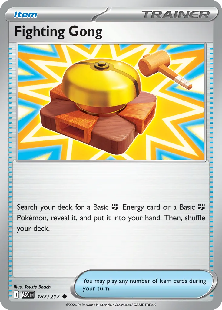 Fighting Gong — ME: Ascended Heroes — Pokémon