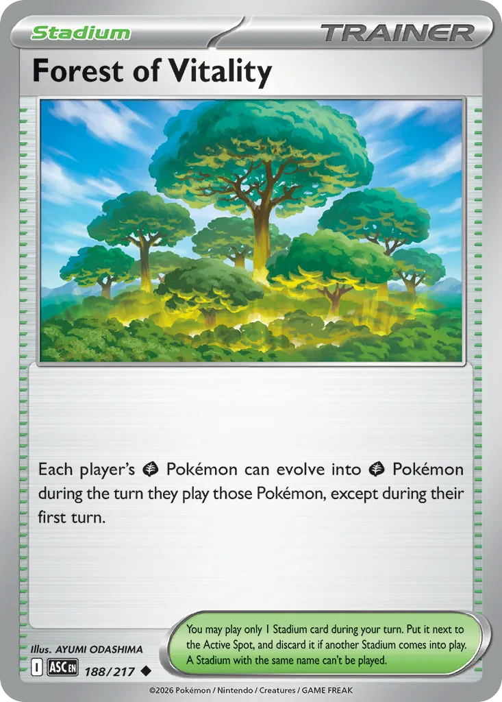 Forest of Vitality — ME: Ascended Heroes — Pokémon