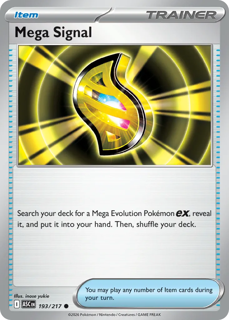 Mega Signal — ME: Ascended Heroes — Pokémon