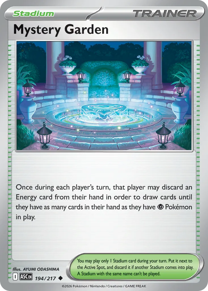 Mystery Garden — ME: Ascended Heroes — Pokémon