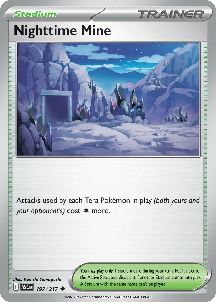 Nighttime Mine — ME: Ascended Heroes — Pokémon