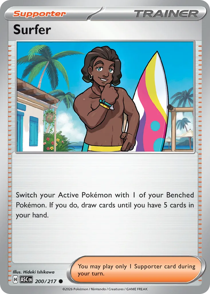 Surfer — ME: Ascended Heroes — Pokémon