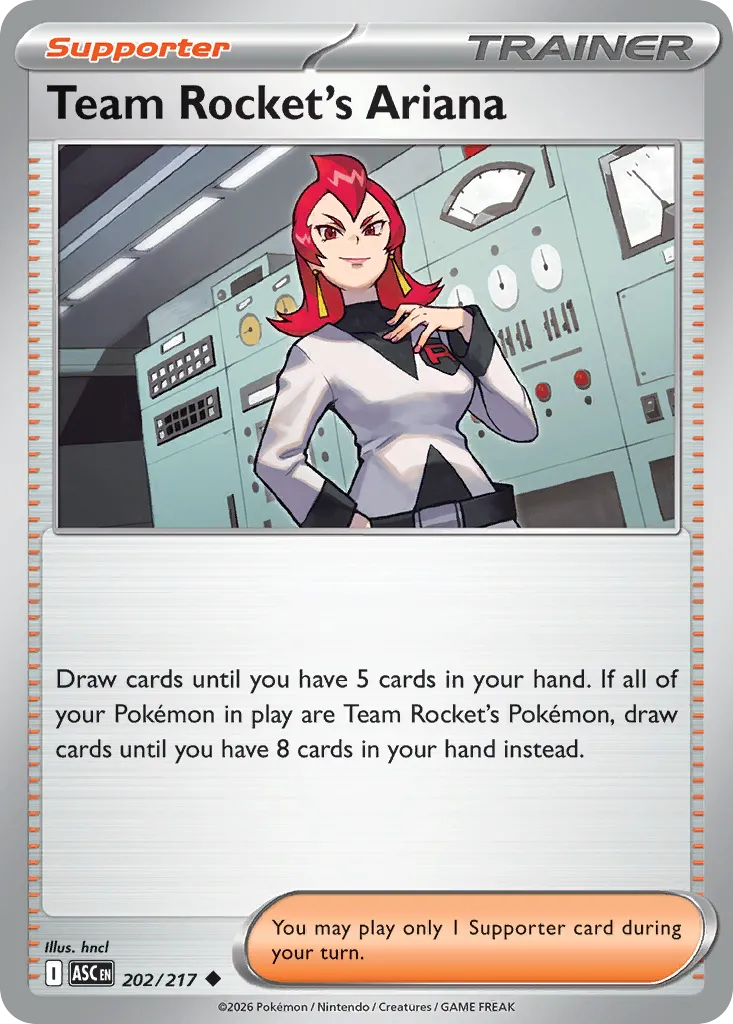 Team Rocket's Ariana — ME: Ascended Heroes — Pokémon
