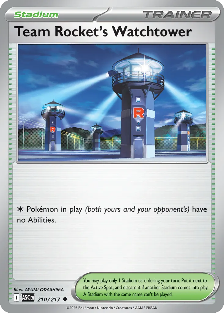 Tour d'Observation de la Team Rocket from ME: Ascended Heroes - Pokemon