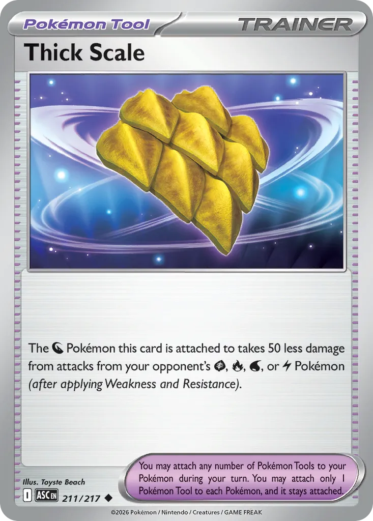 Thick Scale — ME: Ascended Heroes — Pokémon