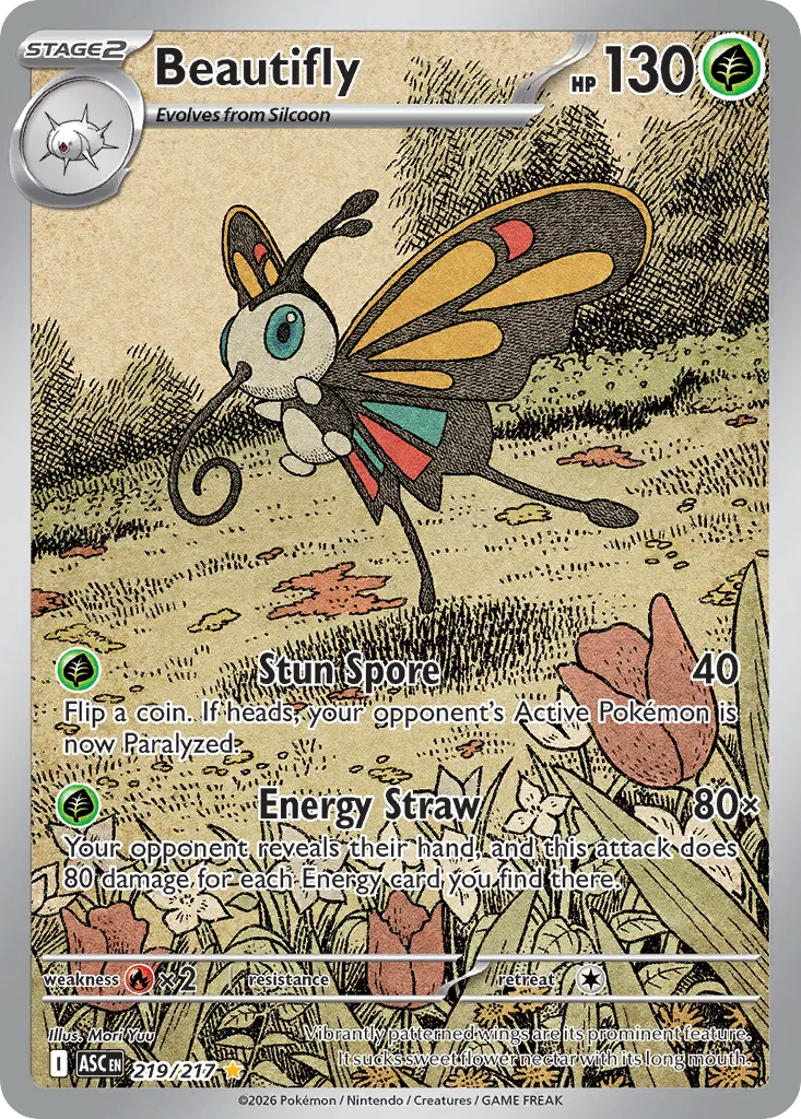 Beautifly — ME: Ascended Heroes — Pokémon