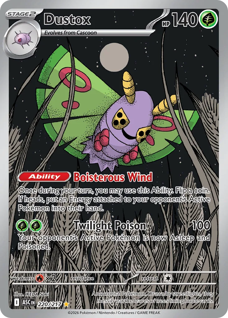 Dustox — ME: Ascended Heroes — Pokémon