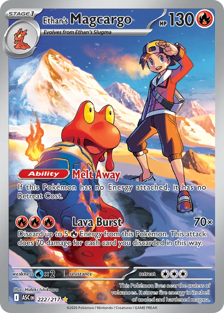 Ethan's Magcargo — ME: Ascended Heroes — Pokémon