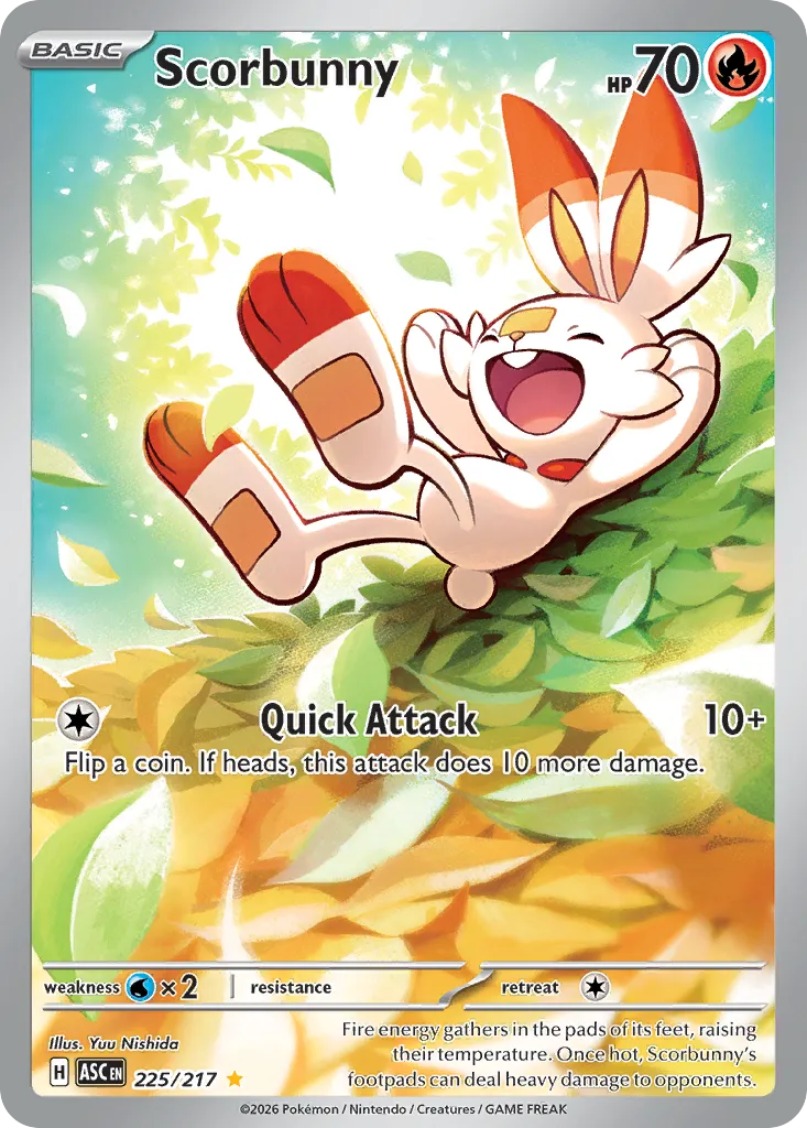 Scorbunny — ME: Ascended Heroes — Pokémon