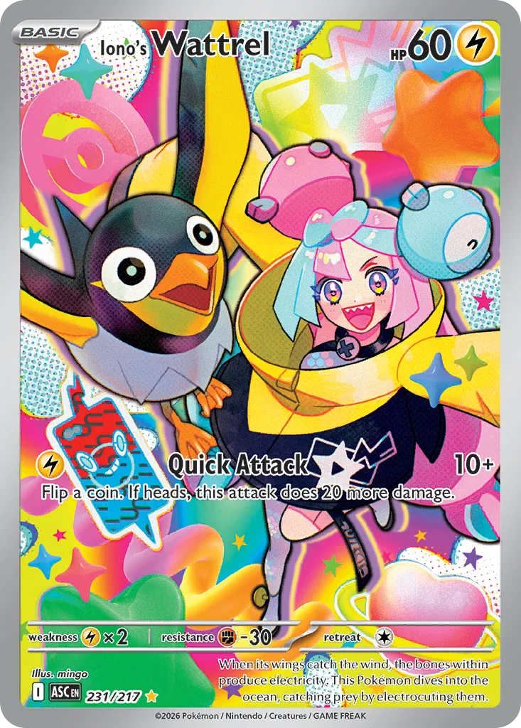 Iono's Wattrel — ME: Ascended Heroes — Pokémon