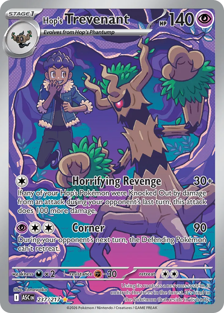 Hop's Trevenant — ME: Ascended Heroes — Pokémon