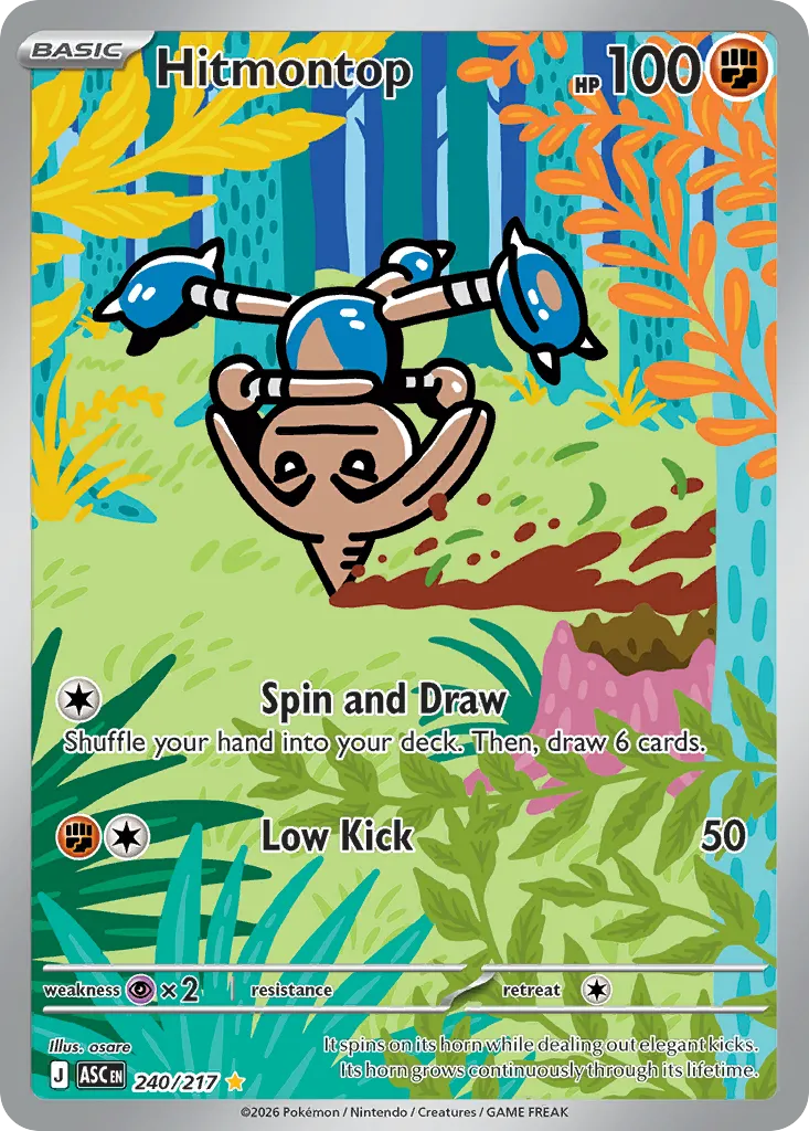 Hitmontop — ME: Ascended Heroes — Pokémon