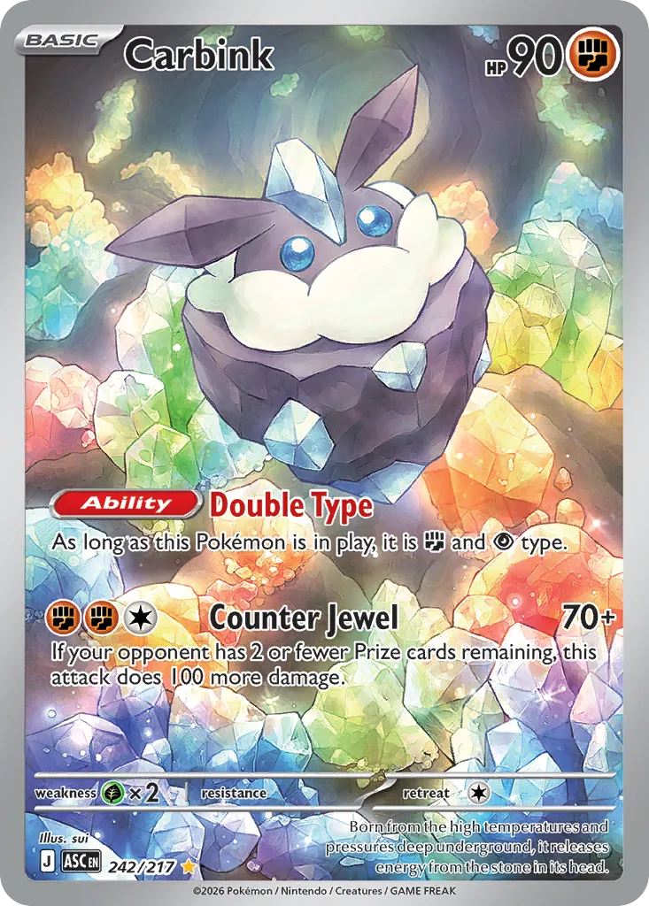 Carbink — ME: Ascended Heroes — Pokémon