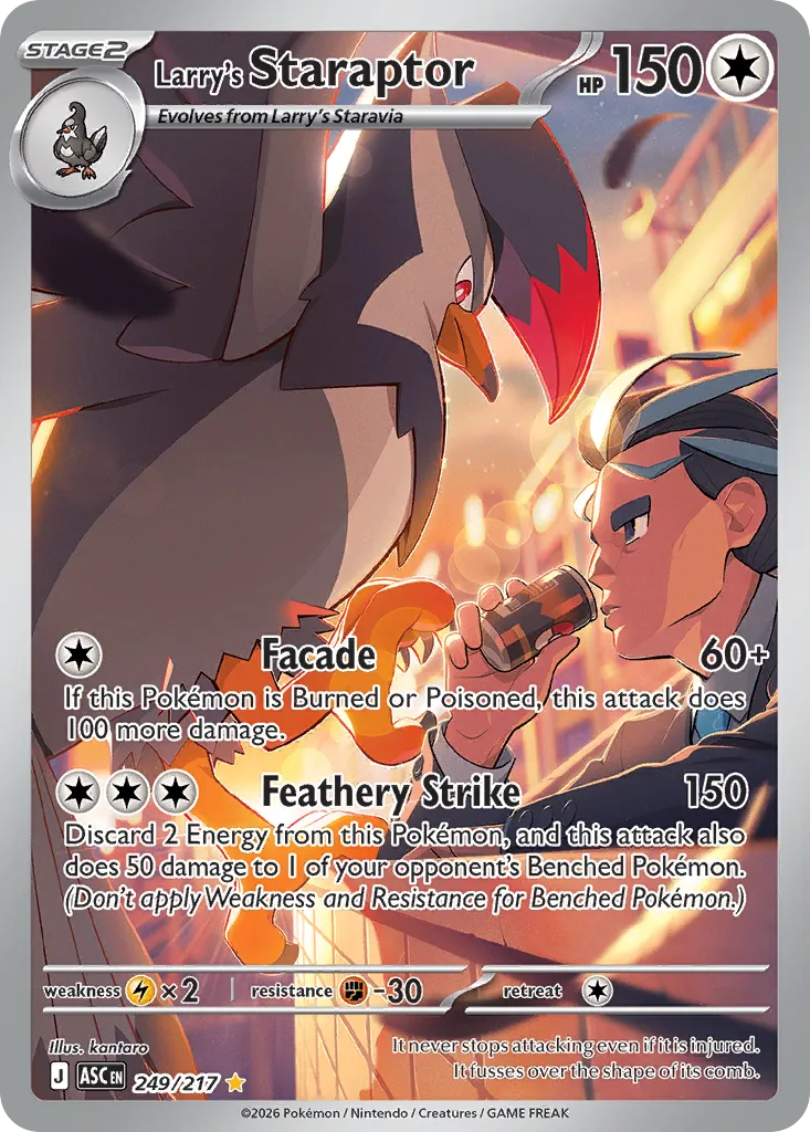 Larry's Staraptor — ME: Ascended Heroes — Pokémon