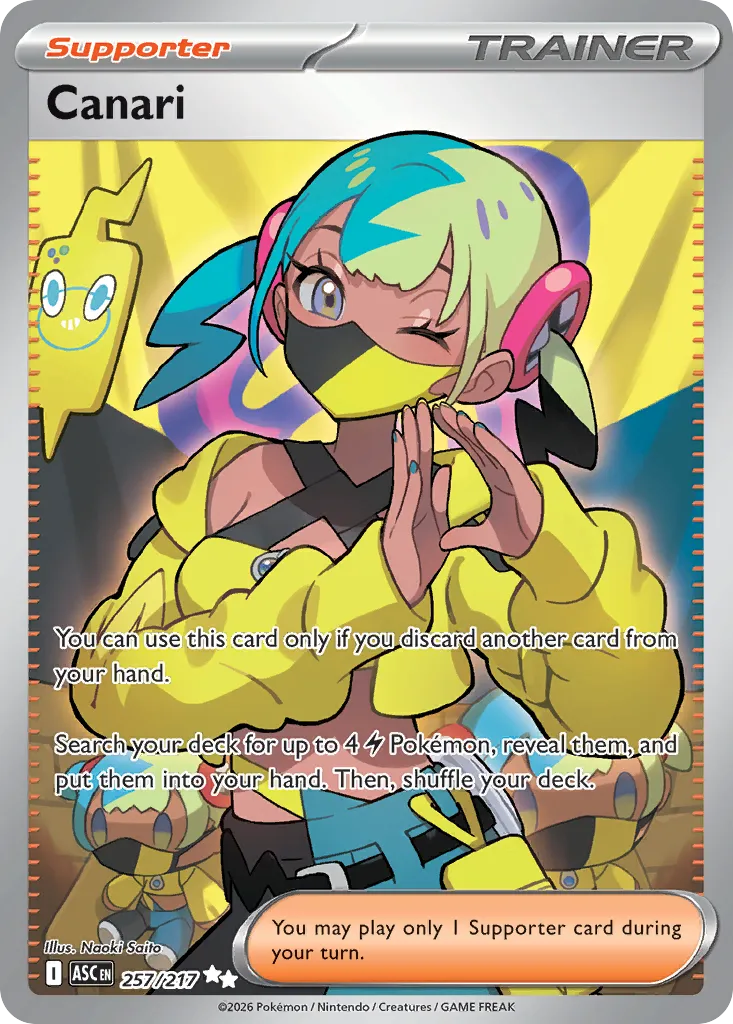 Canari — ME: Ascended Heroes — Pokémon