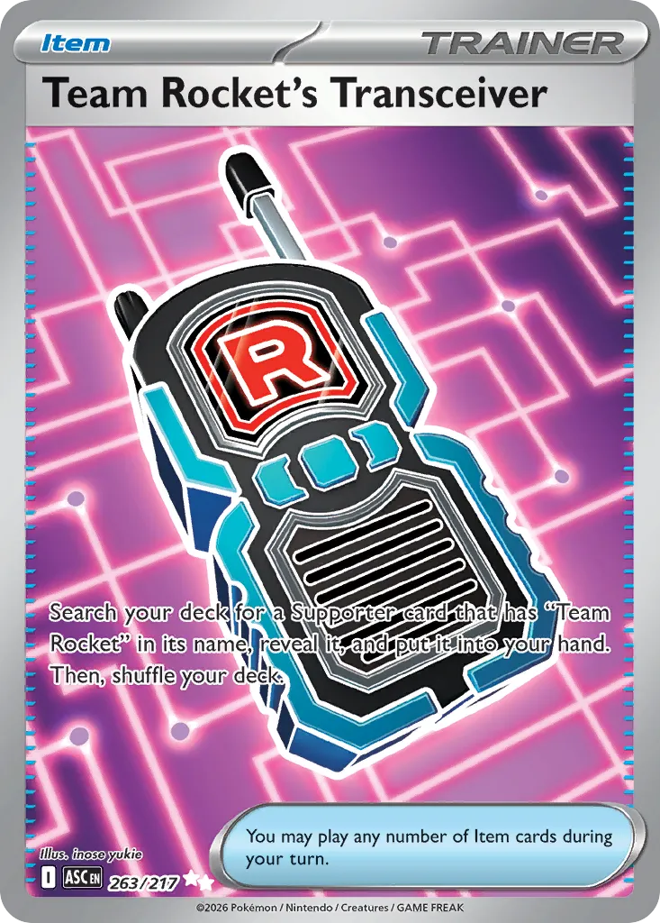 Team Rocket's Transceiver — ME: Ascended Heroes — Pokémon