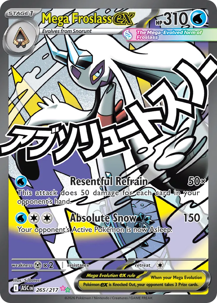 Mega Froslass ex — ME: Ascended Heroes — Pokemon
