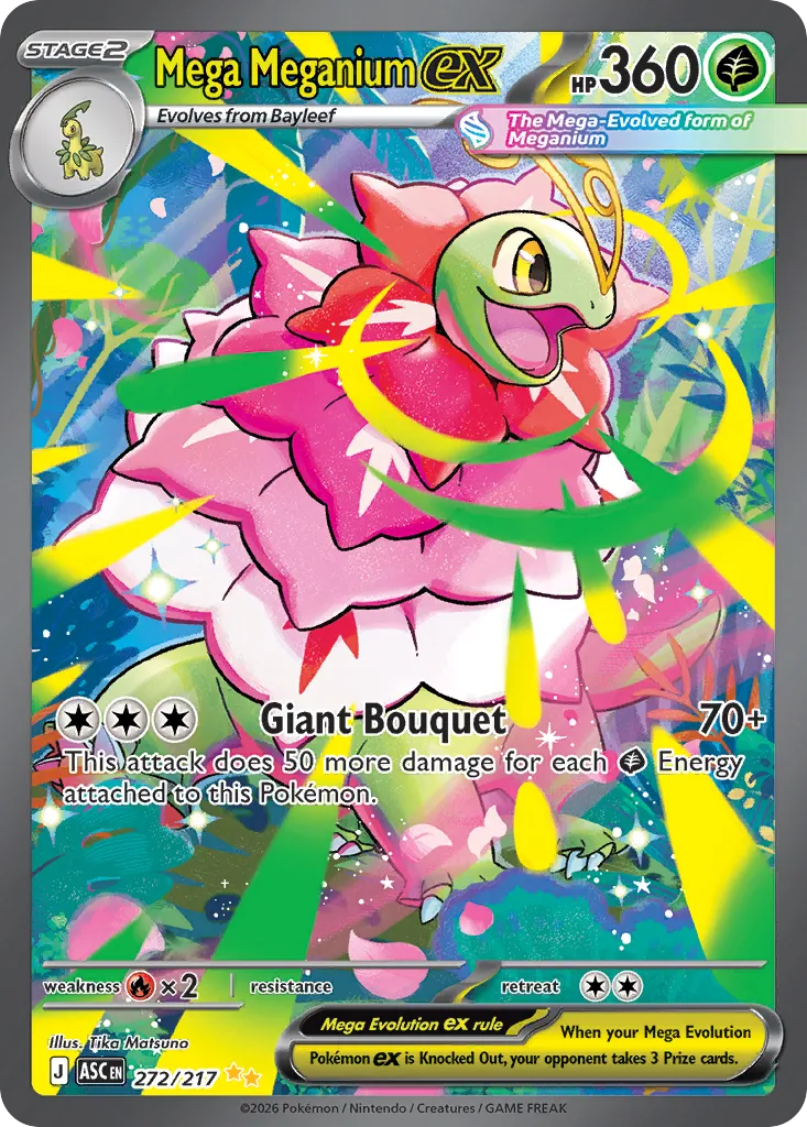 Mega Meganium ex — ME: Ascended Heroes — Pokémon