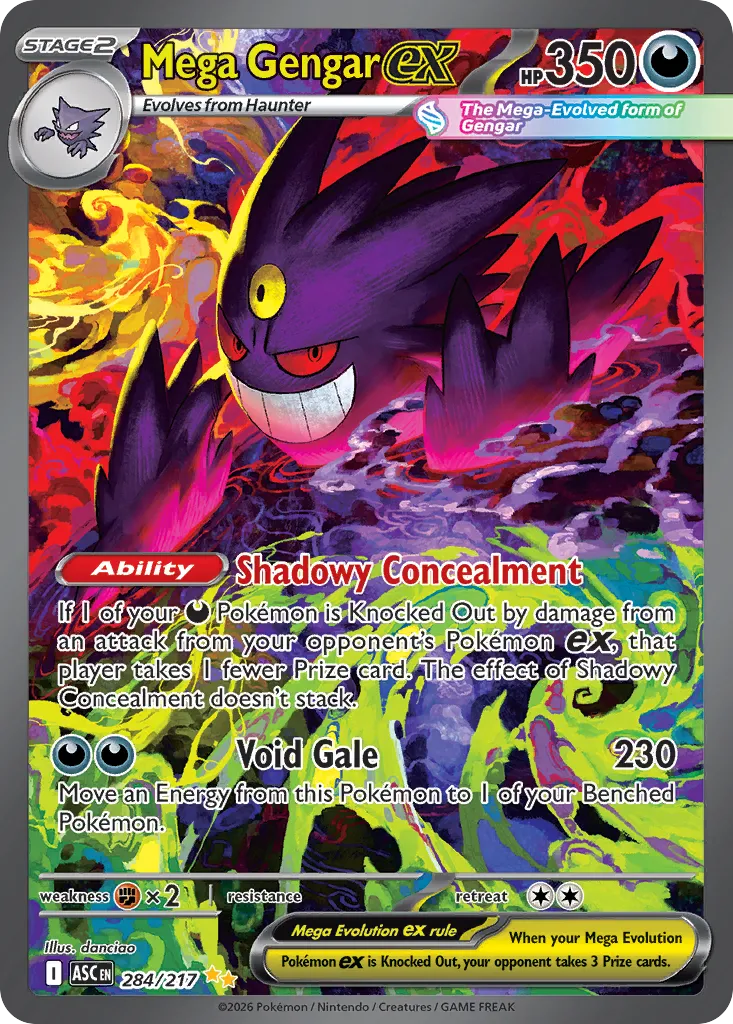Mega Gengar ex — ME: Ascended Heroes — Pokémon
