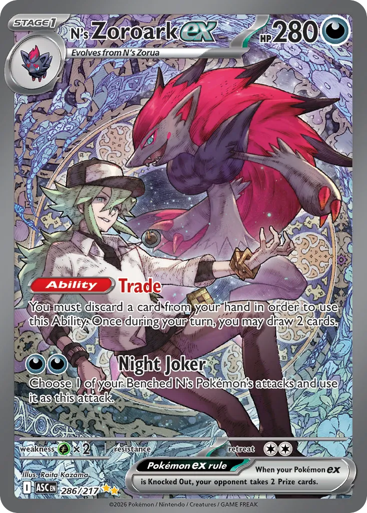 N's Zoroark ex — ME: Ascended Heroes — Pokémon