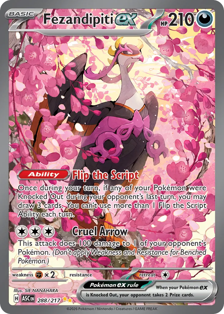 Fezandipiti ex — ME: Ascended Heroes — Pokémon