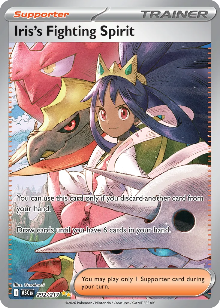 Iris's Fighting Spirit — ME: Ascended Heroes — Pokémon