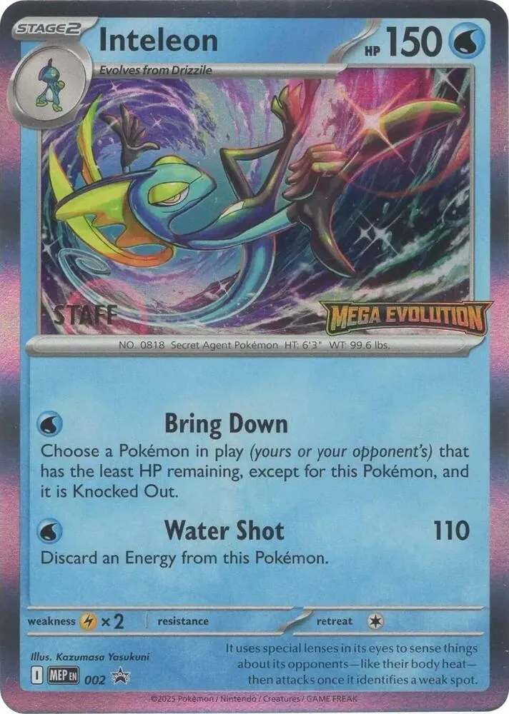 Inteleon — ME: Mega Evolution Promo — Pokemon