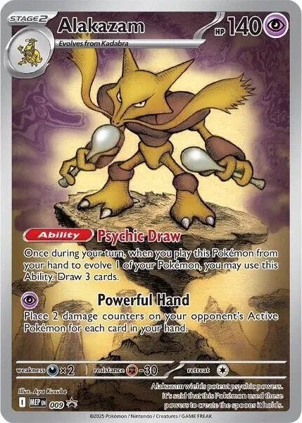 Alakazam — ME: Mega Evolution Promo — Pokémon