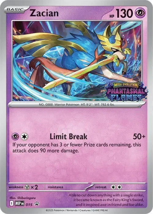 Zacian — ME: Mega Evolution Promo — Pokemon